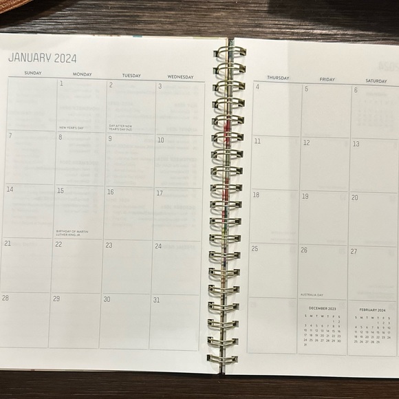 12-Month Planner 2024 New